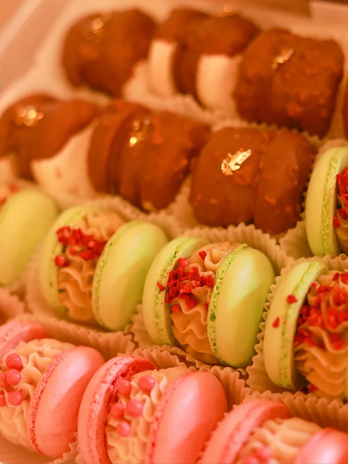 Macaron közelről